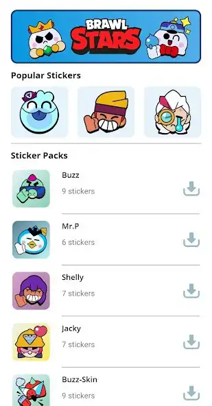 Play Brawl Stars Pins－WAStickerApps as an online game Brawl Stars Pins－WAStickerApps with UptoPlay