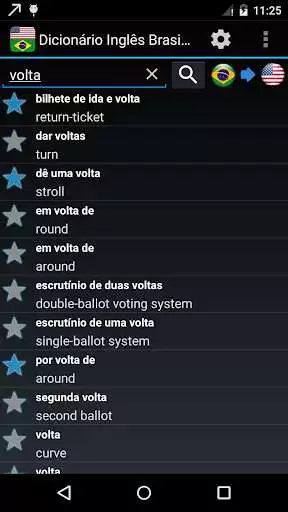 Play Brazilian English Dictionary OFFLINE as an online game Brazilian English Dictionary OFFLINE with UptoPlay