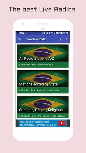 Play Brazilian Radio Stations  and enjoy Brazilian Radio Stations with UptoPlay