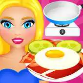 Free play online Breakfast Cooking And Serving Game APK