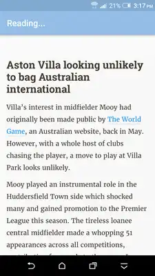 Play Breaking Aston Villa News