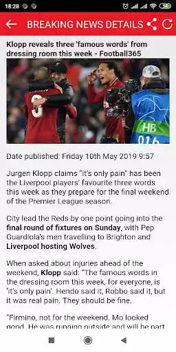 Play Breaking News for Liverpool as an online game Breaking News for Liverpool with UptoPlay