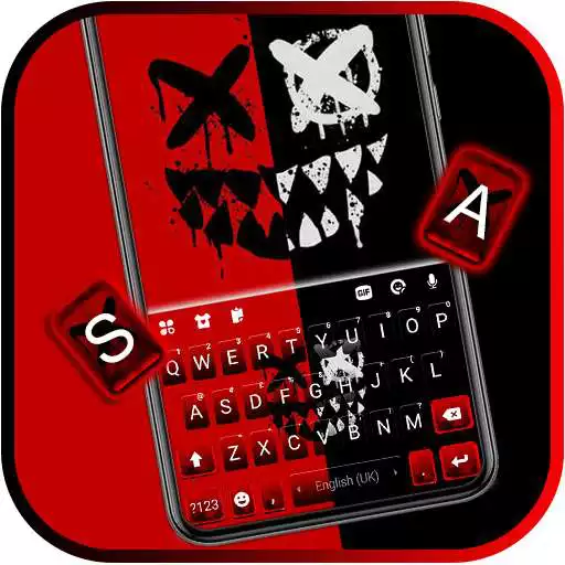 Play Bred Mask Devil Keyboard Background APK