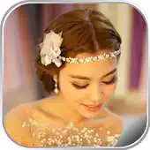 Free play online Bridal hairstyles step APK