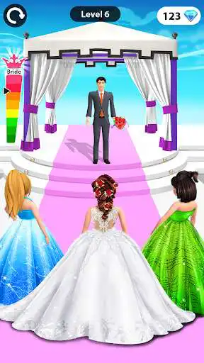 Play Bride Race as an online game Bride Race with UptoPlay