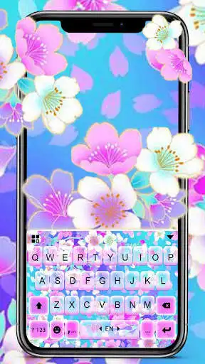 Play Bright Flowers 2 Keyboard Background  and enjoy Bright Flowers 2 Keyboard Background with UptoPlay