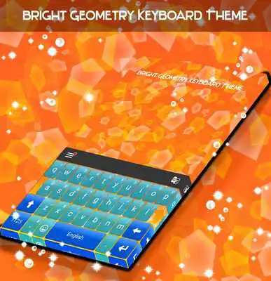 Play Bright Geometry Keyboard Theme