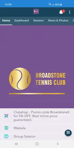 Play Broadstone Tennis Club as an online game Broadstone Tennis Club with UptoPlay