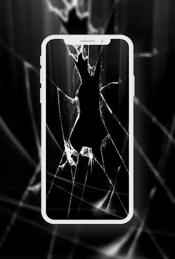 Play Broken Screen Wallpaper