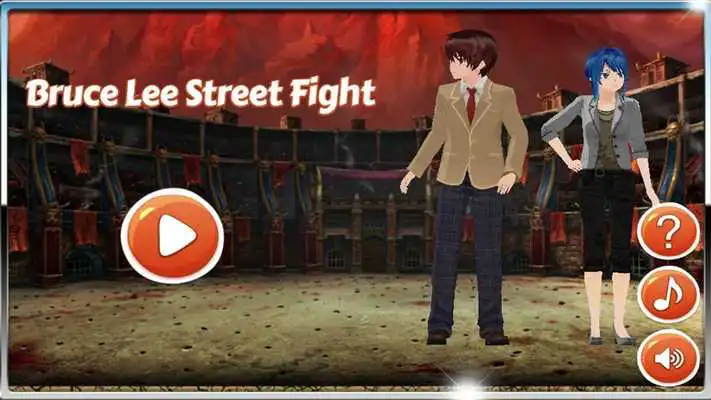 Play Bruce Lee Street Fight