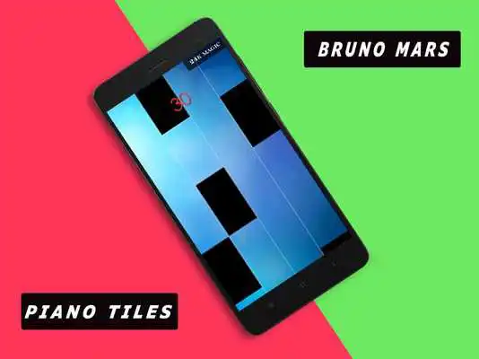 Play Bruno Mars piano tap 2018