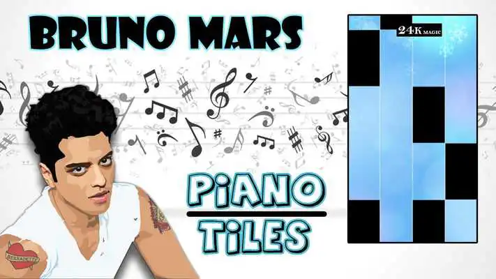 Play Bruno Mars piano tap 2018