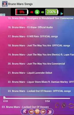 Play Bruno Mars Songs