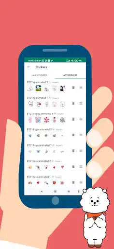 Play BT21 Animated Stickers for WA as an online game BT21 Animated Stickers for WA with UptoPlay