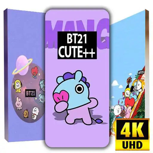 Play BT21 Super Premium Wallpaper BTS Fans Art 2021 APK