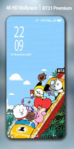 Play BT21 Super Premium Wallpaper BTS Fans Art 2021 as an online game BT21 Super Premium Wallpaper BTS Fans Art 2021 with UptoPlay