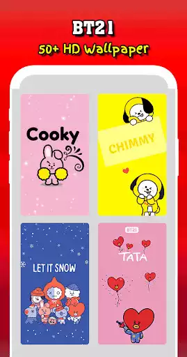 Play BT21 Wallpaper HD & Sticker - WAStickerApp BT21  and enjoy BT21 Wallpaper HD & Sticker - WAStickerApp BT21 with UptoPlay