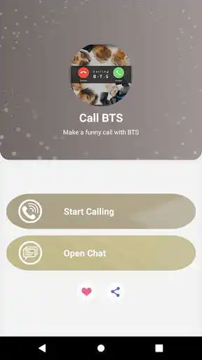 Play BTS Call Fake And Chat  and enjoy BTS Call Fake And Chat with UptoPlay