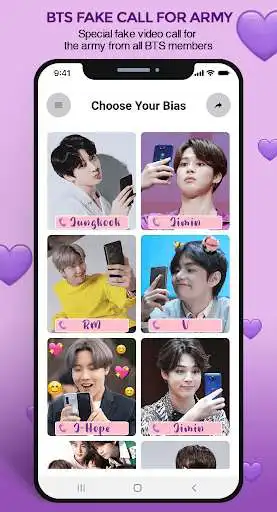 Play BTS Fake Video Calls for ARMY  and enjoy BTS Fake Video Calls for ARMY with UptoPlay