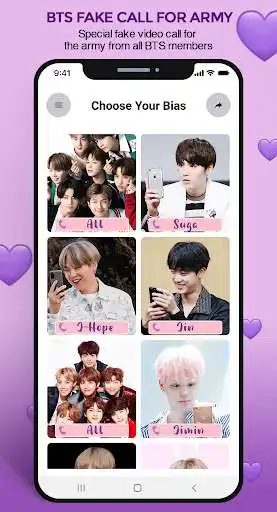 Play BTS Fake Video Calls for ARMY as an online game BTS Fake Video Calls for ARMY with UptoPlay