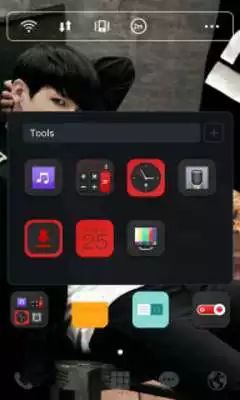 Play BTS J.Kook LINE Launcher theme