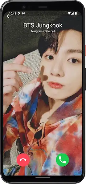 Play BTS Jungkook Video Call Prank  and enjoy BTS Jungkook Video Call Prank with UptoPlay