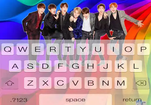 Play BTS Keyboard Theme HD as an online game BTS Keyboard Theme HD with UptoPlay