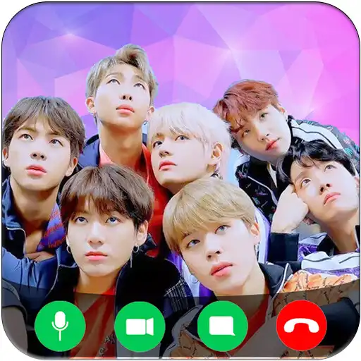 Play BTS KPOP Fake Call Fake Chat APK