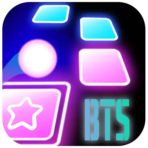 Play BTS Tiles Hop K-POP Neon Army APK