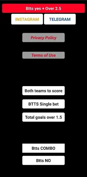 Play BTTS Predictor as an online game BTTS Predictor with UptoPlay