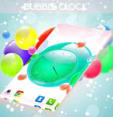 Play Bubble Clock Live Wallpaper