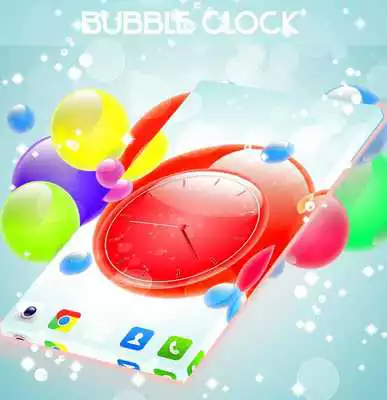 Play Bubble Clock Live Wallpaper