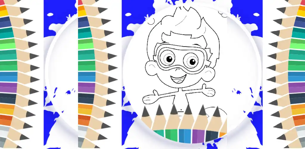 Play Bubble Coloring Guppies Book  and enjoy Bubble Coloring Guppies Book with UptoPlay