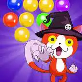 Free play online Bubble halloween cat APK