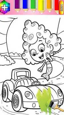 Play Bubble Kids coloring book