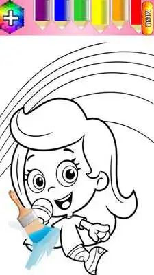 Play Bubble Kids coloring book