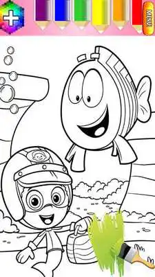 Play Bubble Kids coloring book