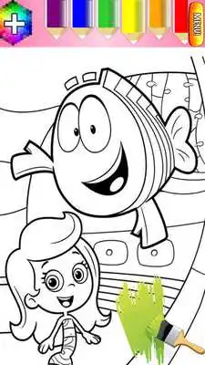 Play Bubble Kids coloring book