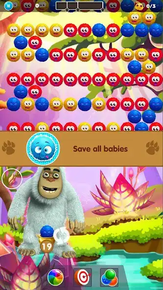 Play Bubble Monsters - Fun and cute bubble shooter as an online game Bubble Monsters - Fun and cute bubble shooter with UptoPlay