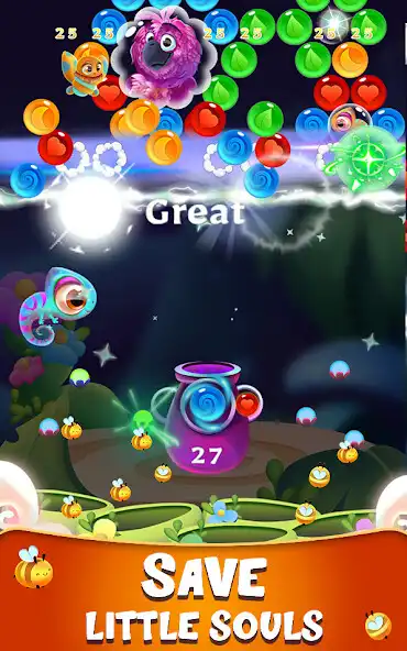 Play Bubble Mumble Shoot  Pop Game as an online game Bubble Mumble Shoot  Pop Game with UptoPlay