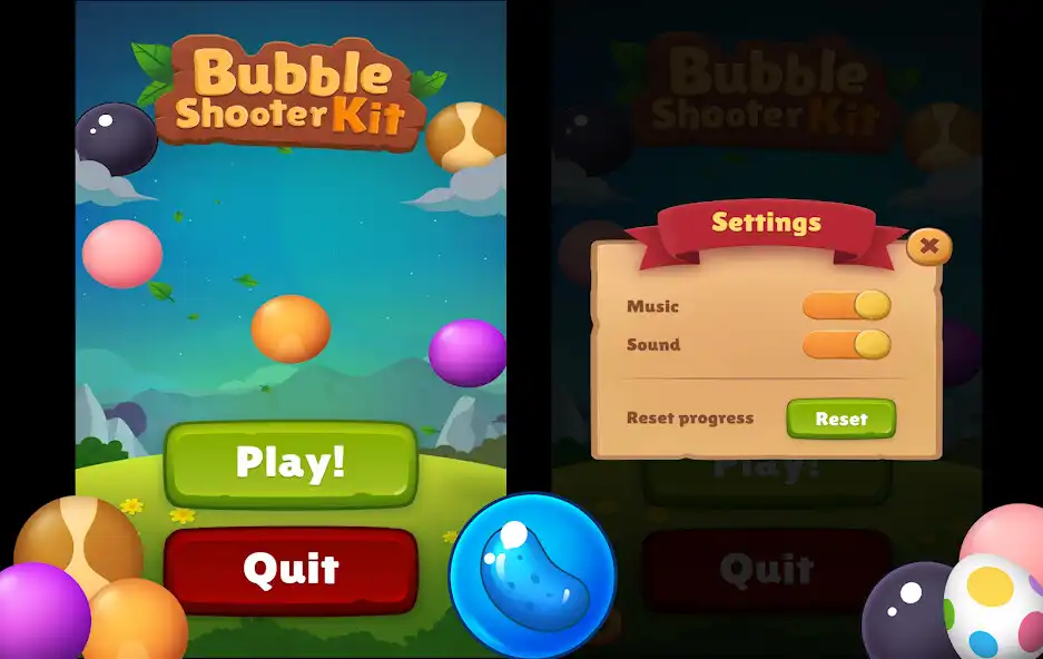 Play BubbleShooter 2022 as an online game BubbleShooter 2022 with UptoPlay