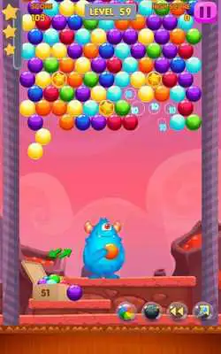 Play Bubble Shooter: Monster Quest