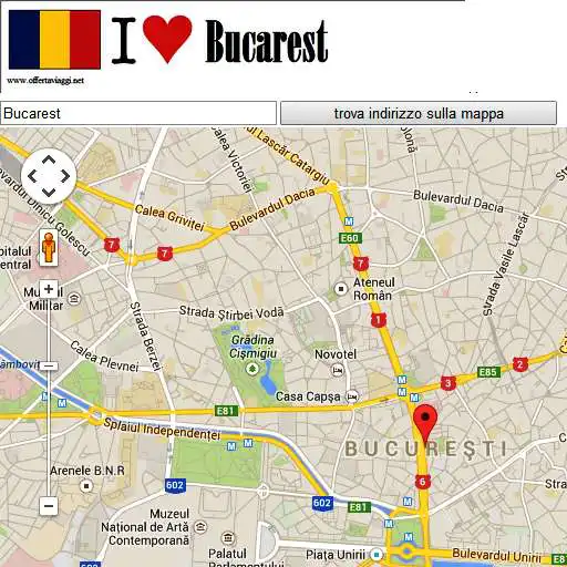 Free play online Bucharest map APK