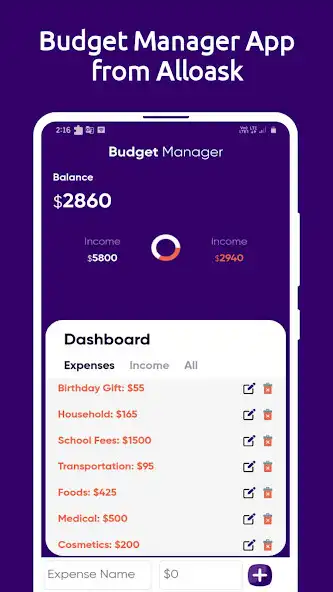 Play BudgetManager-Expense Tracker as an online game BudgetManager-Expense Tracker with UptoPlay