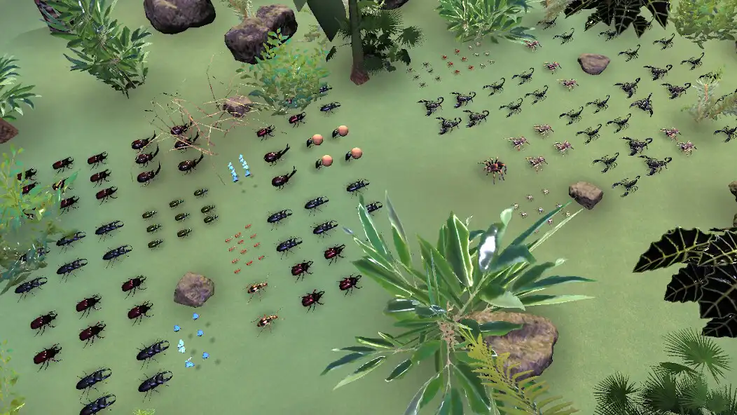 Play Bug Battle Simulator 2 as an online game Bug Battle Simulator 2 with UptoPlay