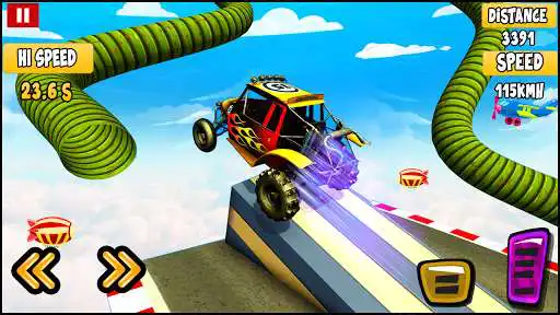 Play Buggy Racer Stunt Driver - Buggy Racing 2k20 as an online game Buggy Racer Stunt Driver - Buggy Racing 2k20 with UptoPlay