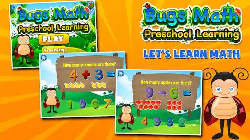 Play Bugs Learns Preschool Math  and enjoy Bugs Learns Preschool Math with UptoPlay