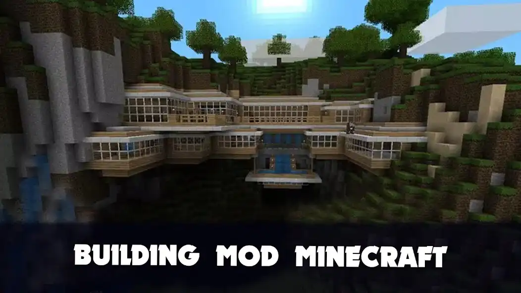 Play Building Mod for Minecraft PE as an online game Building Mod for Minecraft PE with UptoPlay