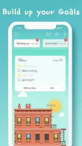 Play Buildo - Todo building habits  and enjoy Buildo - Todo building habits with UptoPlay