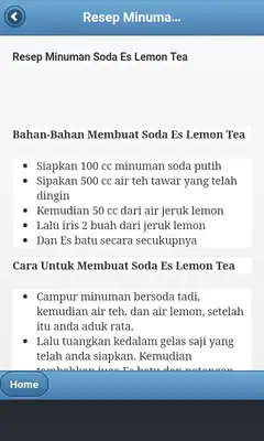 Play Buku Resep Kumpulan Minuman Yang Segar